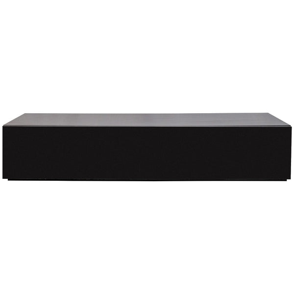 English Elm Modern Floating Media Console with Drop Down Doors and Display Shelf for Living Rooms W331P361255