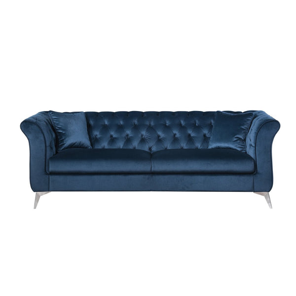 English Elm 102 Inch Linen Modular Sectional Sofa with Hidden Storage and Cloud Cushion Comfort W1099S00170