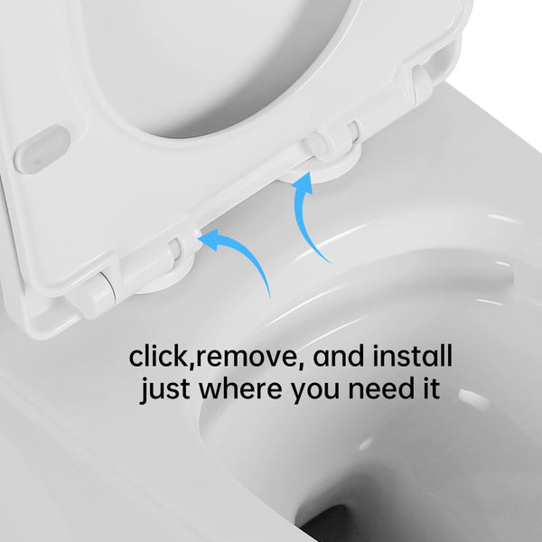 English Elm 1.1/1.6 Gpf Elongated One-piece Toilet Skirted Ceramic Comfort Height Watersense B2724P246933