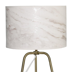 English Elm Ashcroft Furniture - New Stylish Modern Desk Lamp With Marble Shade & Bronze Base - Perfect For Bedside & Home Office Decor B183P315078