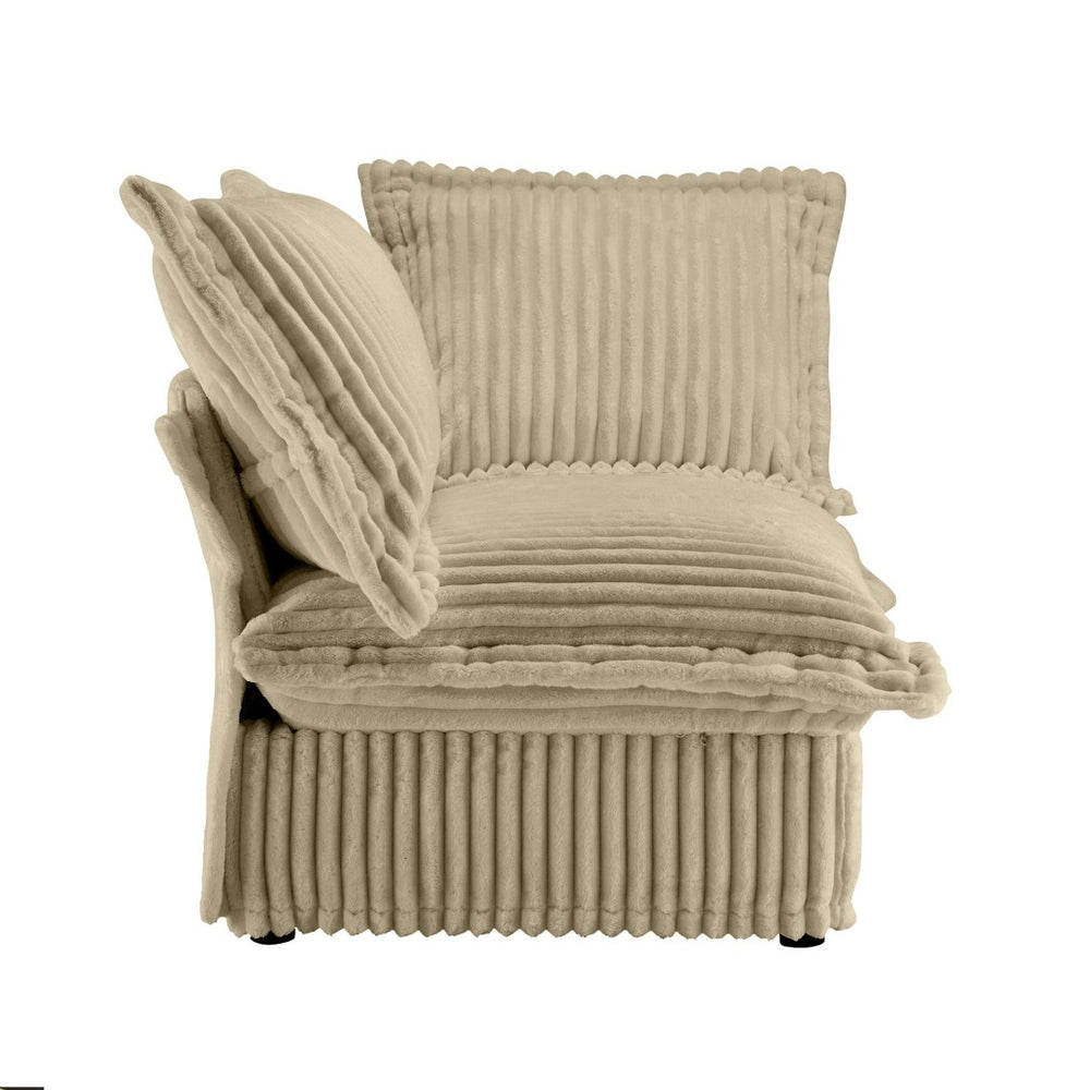 English Elm Koala Corduroy Sectional Sofa Deep Seat High Back Left Facing Lounge Piece W3041P272929