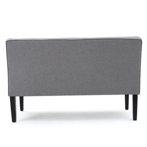 English Elm Christopher Knight Home® - Loveseat - Stylish Grey Upholstered Loveseat With Birch Legs For Cozy Comfort & Contemporary Charm 57659.00GRY