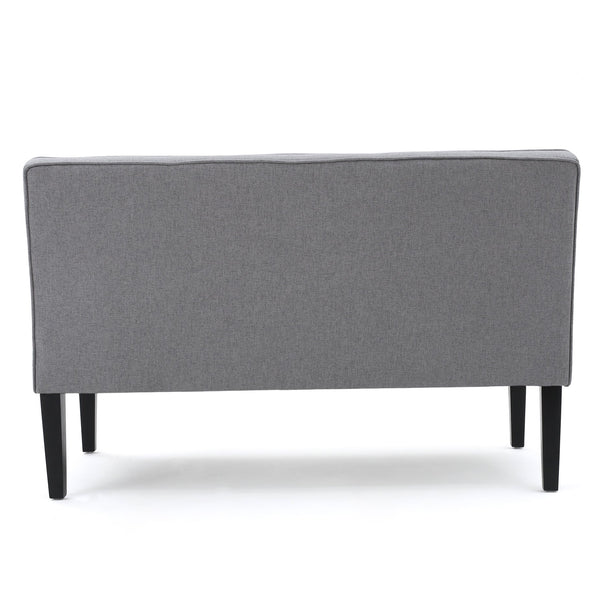 English Elm Christopher Knight Home® - Loveseat - Stylish Grey Upholstered Loveseat With Birch Legs For Cozy Comfort & Contemporary Charm 57659.00GRY