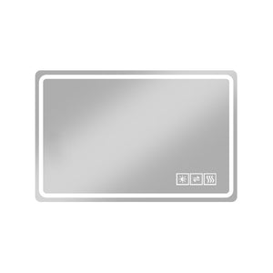 English Elm Bathroom Led Vanity Mirror Frameless Anti-fog Wall Mount Dimmable Spa Design W2071P151973