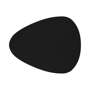 English Elm Triangular Solid Wood Coffee Table - Handcrafted Mango Wood With Modern Iron Legs For Chic Spaces B016P373001-GIGA