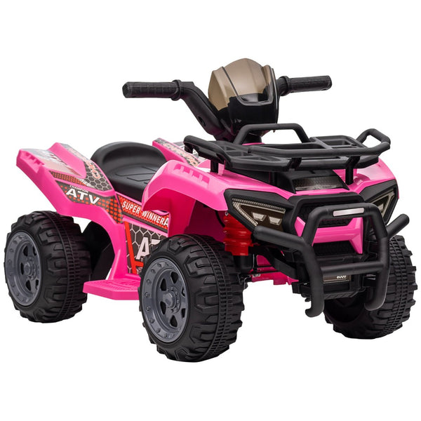 English Elm Aosom 6v Electric Toddler Atv Quad Ride on with Non-slip Grip and Durable Tires W2225P217192