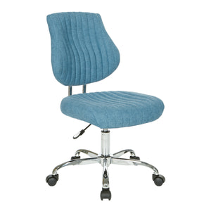 OSP Home Furnishings Sunnydale Office Chair Sky