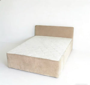 English Elm Compressible Chenille Floor Bed with Pocket Spring Support for Studio Apartment Lounging W3955P421518