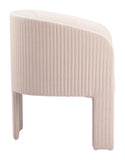 Hull Accent Chair Beige 110106 Zuo Modern