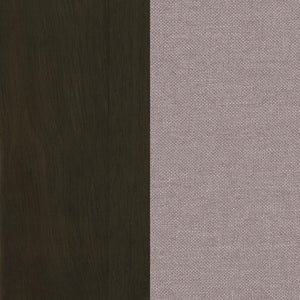 English Elm Set Of 2 Stylish Fabric Upholstered Dining Chairs In Deep Espresso For Modern Elegance And Comfort B016P223110-GIGA