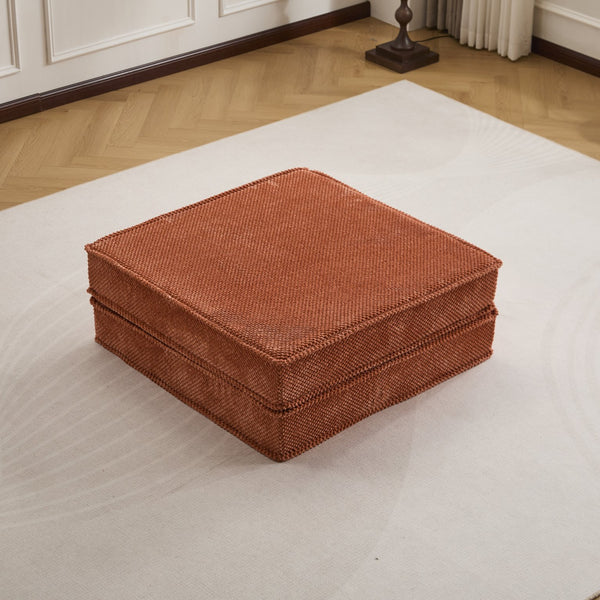 English Elm Compression Modular Sofa Bed - Convertible Mah-Jong Style, Soft Fleece, Memory Foam, No Assembly! W3723P377146