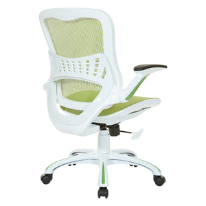 OSP Home Furnishings Riley Office Chair Green