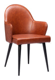 Silloth Dining Chair Brown 110121 Zuo Modern