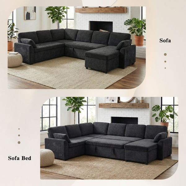 English Elm Swivel Barrel Accent Chair Chenille Tufted Round Club Seat for Living Room Lounge Black N719S002380B