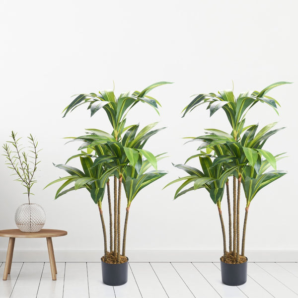 English Elm Realistic Artificial Olive Tree 150Cm – Lifelike Silk Leaves, Natural Trunk, Low-Maintenance Home Decor T3950P399815-GIGA