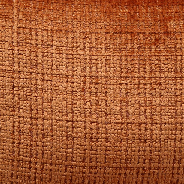 English Elm UNITED Cloud-Luxe Chenille Memory Foam Bean Bag Chair with Ottoman and Pillow for Ultimate Comfort Orange W1568P361695