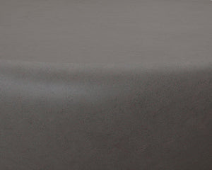 Sunpan Iolite Round Concrete Coffee Table - Contemporary Design for Indoor and Outdoor Spaces, Unique Appeal Grey