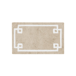 JLA Home Madison Park - Cotton Tufted Bath Rug with Plush Medium Pile, Skid-Resistant Backing, OEKO-TEX Certified Comfort Taupe MP72-3565