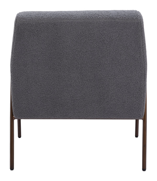 Charleston Accent Chair Gray 109525 Zuo Modern