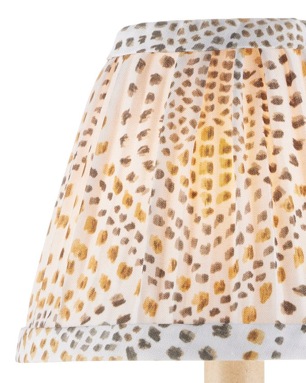 Currey & Company Lenore Elegant Tapered Chandelier Shade With Vibrant Abstract Block-print Design For Stylish Lighting Brown Cotton 0900-0049-currey-company