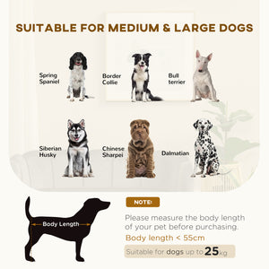 English Elm PawHut Velvet Dog Couch with Pearl Back, Removable Foam Cushion, Birch Legs, Spacious 38.75" W W2225P200486