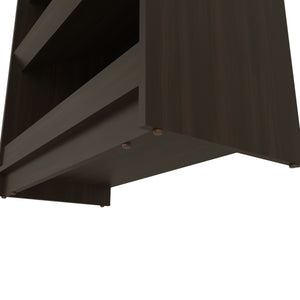 English Elm FM Nutrioso Tilt-Out Shoe Cabinet with Scratch-Resistant Finish, Space-Saving Design for Small Rooms Wenge 39.37 L x 19.29 W x 5.91 H B128P301390