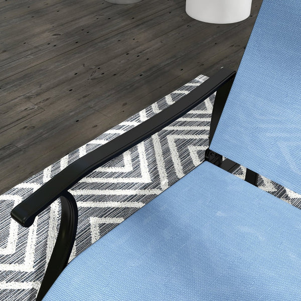 English Elm Outsunny 3-Piece Light Blue Glider Bistro Set With Glass Table For Cozy Outdoor Relaxation Space W2225P174317-GIGA