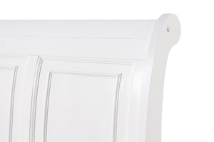 English Elm Meade Elegant White King Bed With Storage, Timeless Design & Quality Craftsmanship For Your Bedroom B078S00566