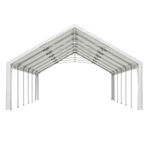 English Elm 20x40ft Heavy Duty Galvanized Steel Frame Party Tent Waterproof Outdoor Wedding Canopy W1422S00064