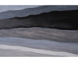 Mystic Landscape - 72" X 22" - Black Floater Frame A0209 Sunpan