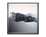 Space Odyssey- Set of 2 - 48" X 48" - Charcoal Frame A0251 Sunpan