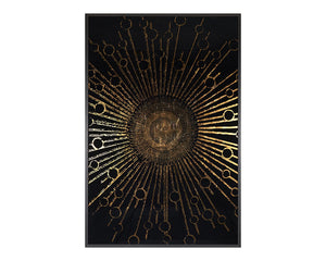 Supernova - 48" X 72" - Charcoal Frame A0260 Sunpan