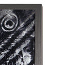 Silver Plumage - 72" X 48" - Charcoal Frame A0266 Sunpan