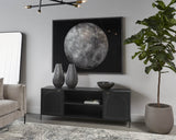 The Moon - 48" X 63" - Charcoal Frame A0329 Sunpan