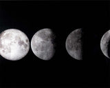 Moon Phases - 72" X 30" - Charcoal Frame A0330 Sunpan