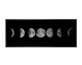 Moon Phases - 72" X 30" - Charcoal Frame A0330 Sunpan