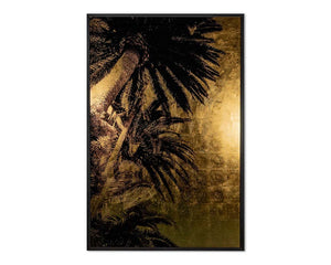 Palm Life - 48" X 72" - Charcoal Frame A0335 Sunpan