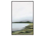 Lakeside Views- Set of 2 - 36" X 48" - Black Floater Frame A0367 Sunpan