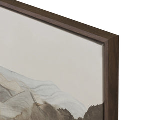 Sunpan Cordillera Mountain Landscape Canvas Art Hand Embellished Gel Texture Gallery Frame Cordillera I A0450