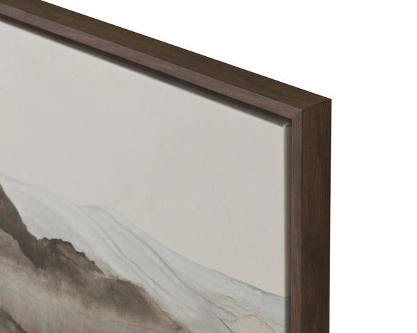 Sunpan Cordillera Mountain Landscape Canvas Art Hand Embellished Gel Texture Gallery Frame Cordillera II A0451