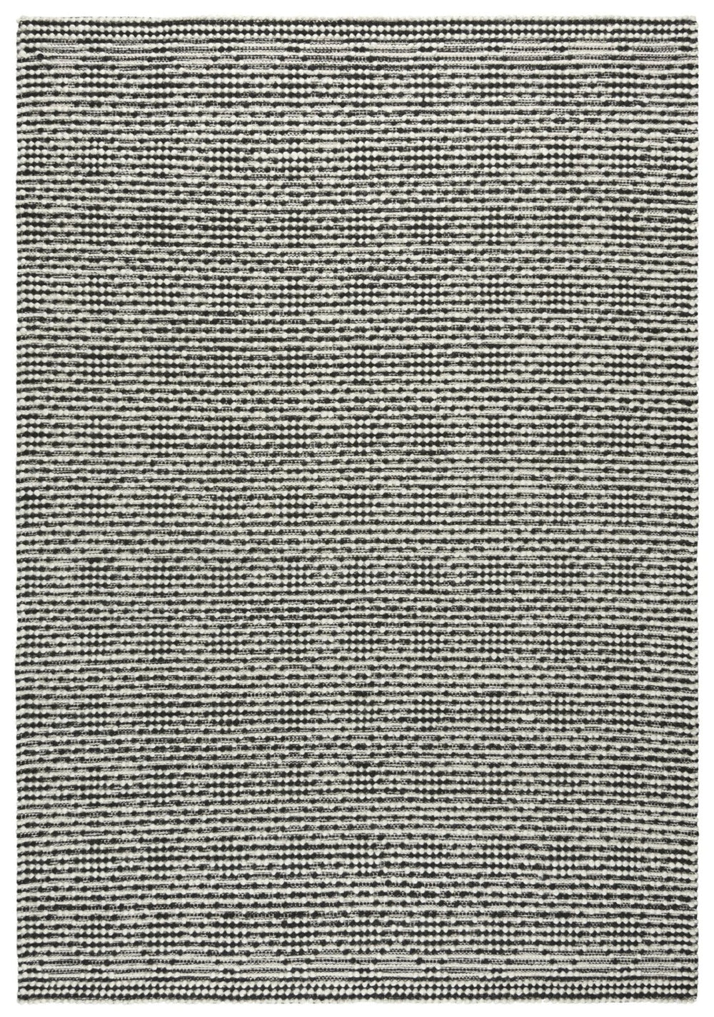 Alora Decor Kerala Hand-Woven 100% Jute Rug With Bold Black Geometric Pattern — Modern Boho Durable Accent 8'9" x 11'9" A12A1299200068919