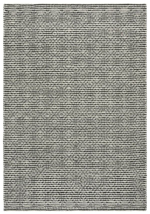 Alora Decor Kerala Hand-Woven 100% Jute Rug With Bold Black Geometric Pattern — Modern Boho Durable Accent 8'9" x 11'9" A12A1299200068919