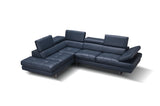 A761 Italian Leather Sectional