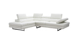 A761 Italian Leather Sectional