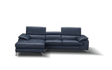 A973B Italian Leather Mini Sectional