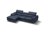 A973B Italian Leather Mini Sectional