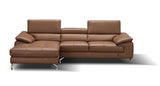 A973B Italian Leather Mini Sectional