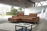 A973B Italian Leather Mini Sectional