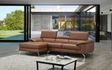 A973B Italian Leather Mini Sectional