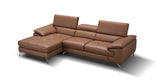 A973B Italian Leather Mini Sectional